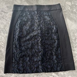 Blue LOFT short pencil skirt
